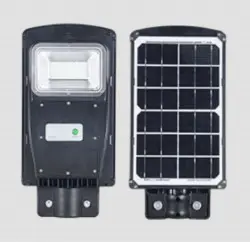 [BOS-SOL-8W-6K] LAMPARA CALLE SOLAR 8W/20W LED 6000K CON RADAR SENSOR