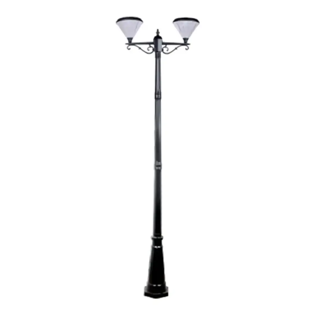 [BOS-ZSGL-6WX2] 2 EN 1 LAMPARA SOLAR PARA JARDIN 12W 3000K