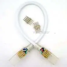 [CONECTOR-L-110V/RGB] CONECTRO DE 90° PARA CINTA LED RGB