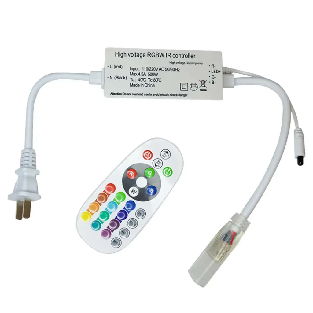 [CONT-110V-RGB-1500W] CONTROLADOR DE CINTA RGB C.REMOTO