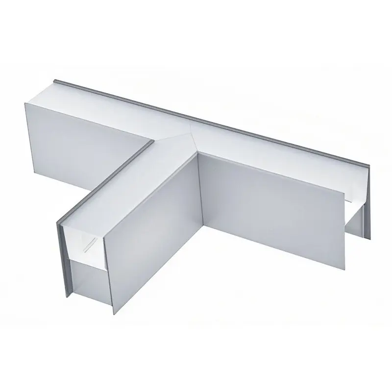 [CON-T-2691/92-12W] CONECTOR T LAMPARA LINEAL BLANCA 12W 3CCT