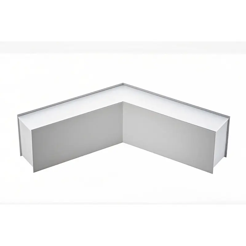 [CON-V-2691/92-8W] CONECTOR V LAMPARA LINEAL BLANCA 8W 3CCT