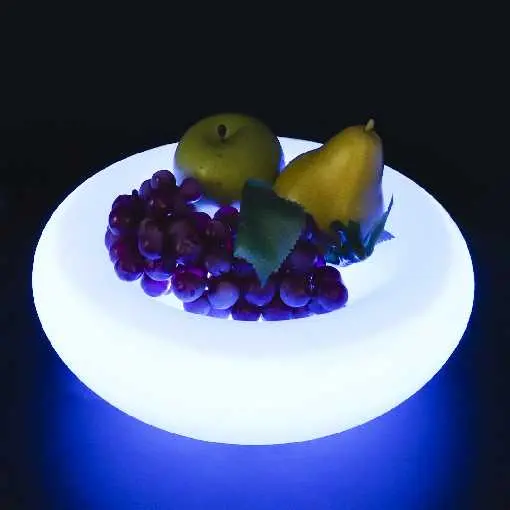 [DEC-PBG1717-FB] CANASTA FRUTERA DECORATIVA CON LUZ RGB