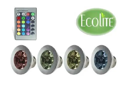 [DICR-3W-E27/RGB/12V] DICROICO RGB 12v