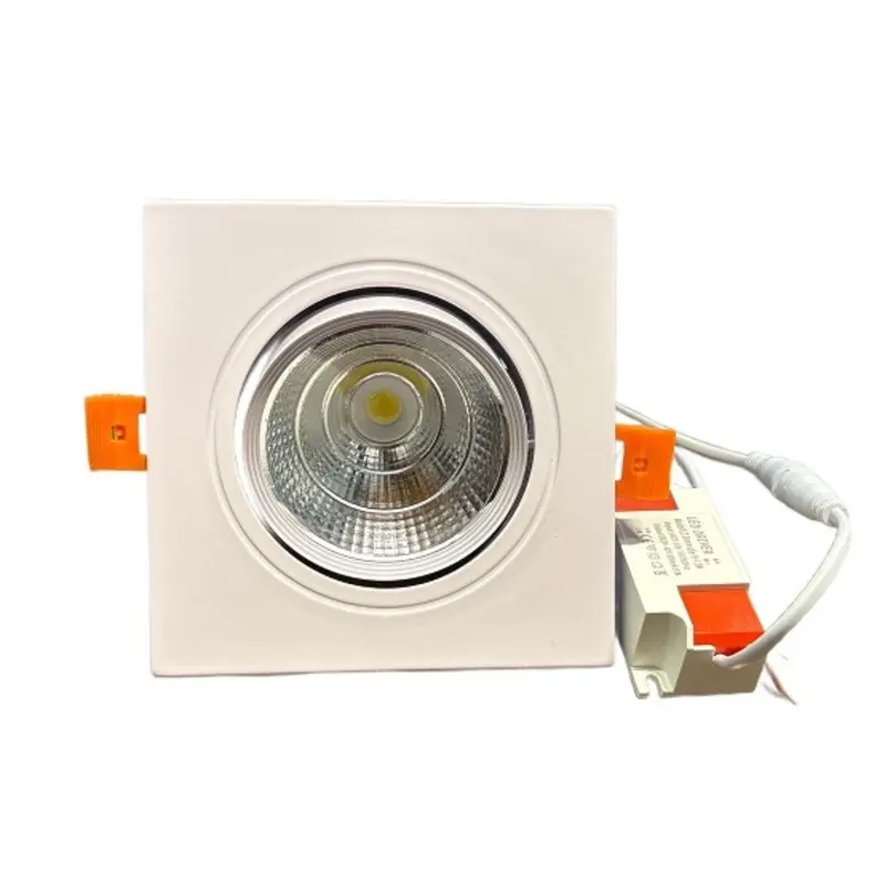 [EMB-CD-10W-3CCT/D] EMBUTIDA CUADRADO 10W COB DIMIABLE 3CCT