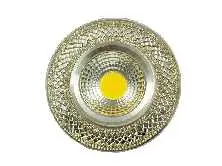 [EMB-RD-6W-WW-VID] EMBUTIDA REDONDO 6W DECORATIVO VIDRIO 35 /4K