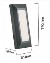 [ESC-5101-3W-3K] LAMP ESCALERA SUPERFICIAL 3W 3K