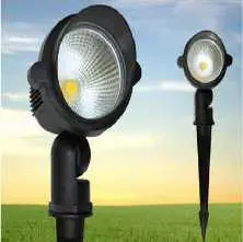 [JAR-85390-5W-CW] LAMPARA DE JARDIN CON CHUZO 5W