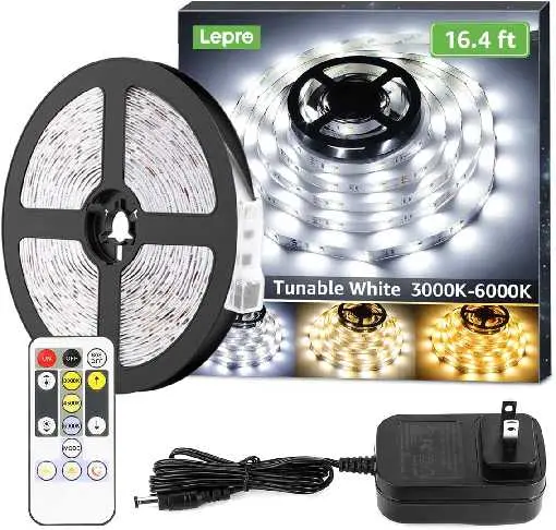 [KIT-CINT-SMD/CCT-24V] KIT DE CINTAS ADES SMD CCT 2700/6500K CON TRANSFORMADOR