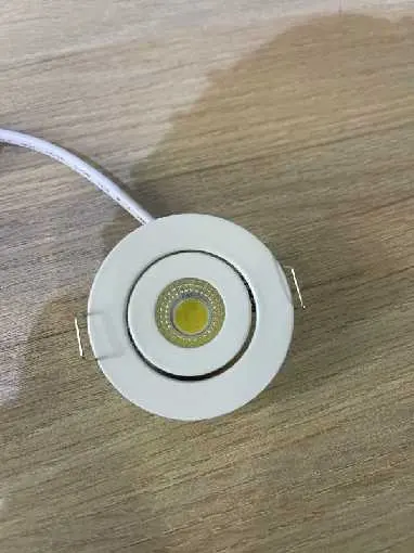 [LAMP/BL-MR11-3W-3CCT] LAMP 3W  CARCAZA BLANCA 3CCT DIMIABLE