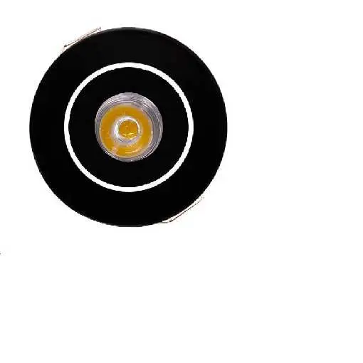 [LAMP/NG-MR11-3W-3CCT] LAMP 3W  CARCAZA NEGRO 3CCT DIMIABLE