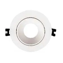 [LAMP-1102-RD-BL] OJO DE BUEY REDONDA BLANCA