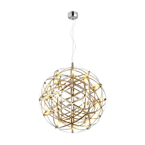 [LAMP-170081-500-3K] LAMPARA COLGANTE BOLA 500MM 33.6W