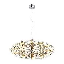 [LAMP-170094-400-3K] LAMPARA COLGANTE OVALADA 400MM 33.6W