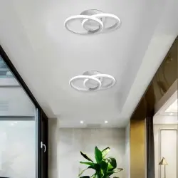 [LAMP-34WH-3K-18W] LAMPARA TECHO  DECORATIVO BLANCA 18W 3000K