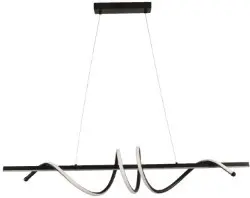 [LAMP-47BK-CCT-60W] LAMPARA COLGANTE DECORATIVO 60W3 CCT