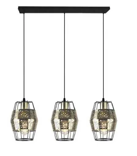 [LAMP-6014-E27X3L] LAMP TECHO COLGANTE  3 X E27
