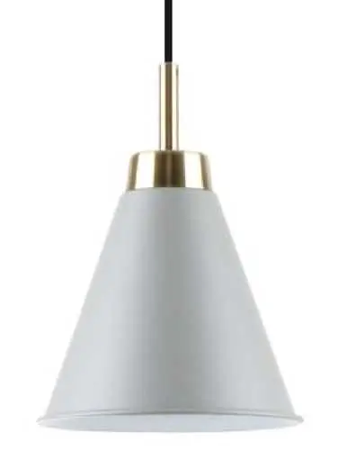 [LAMP-7115-E27-GR] LAMP TECHO COLGANTE  E27