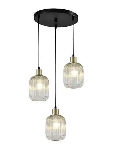 [LAMP-90330-E27X3/AMB] LAMP TECHO COLGANTE  3 X E27