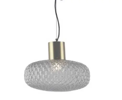 [LAMP-9411-E27-GR] LAMP TECHO COLGANTE  E27