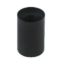 [LAMP-CIL-125-GU10/NG] LAMPARA TECHO NEGRA  PARA DIC GU-10