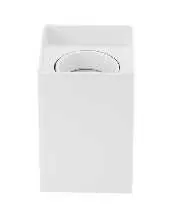 [LAMP-CIL126-GU10/BL] LAMPARA TECHO BLANCA  PARA DIC GU-10