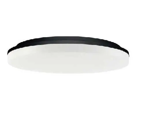 [LAMP-CLR16-60W/3CCT-BL] LAMPARA TECHO 60W NEGRO
