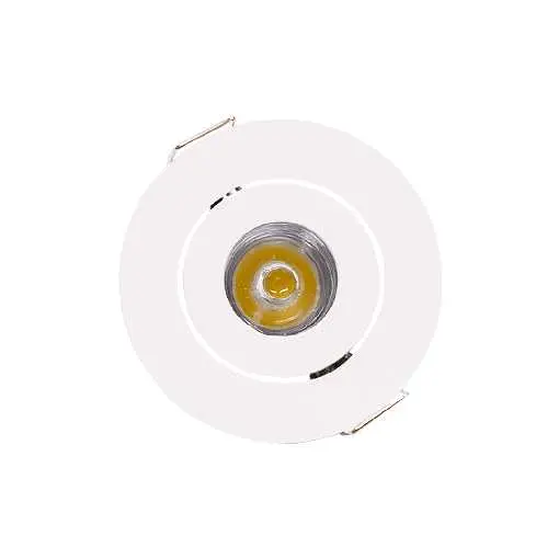 [LAMP-MR11-3W-CW/COB] LAMP 3W CW CARCAZA BLANCA DIMABLE
