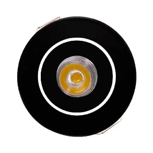 [LAMP-MR11-WWD-NG] LAMP 3W WW DIMMIABLE CARCAZA NEGRA