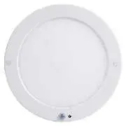 [LAMP-R220-18W-6K-PIR] LAMPARA TECHO REDONDA 18W 6000K SENSOR MOVIMIENTO/FOTOCELDA