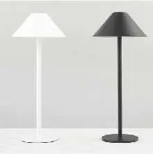 [LAMP-TD02-MESA/BL] LAMPARA MESA RECARGABLE 3CCT BLANCO