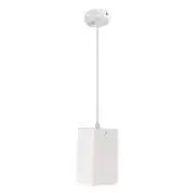 [LAMP-TS96-BL-GU10] LAMP TECHO COLGANTE  GU10  BLANCA