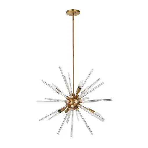 [LAMP-U012P6-E14X6] LAMPARA TECHO DECORATIVO