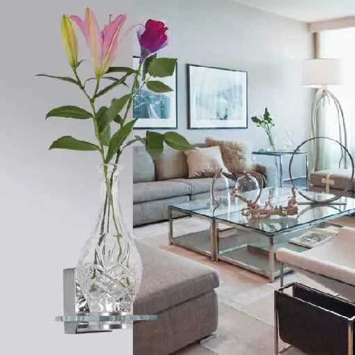 [LAMP-ZW-007] LAMPARA DE PARED CRYSTAL 3W