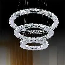 [LAMP-ZW-P-8040] LAMPARA DE TECHO CRYSTAL 39W WW