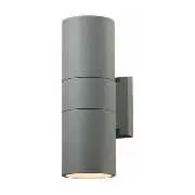 [LEX-2012-300/E27] LAMPARA DE PARED  IP54 - GRIS