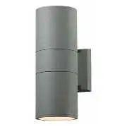 [LEX-2014-450/E27] LAMPARA DE PARED  IP54 - GRIS