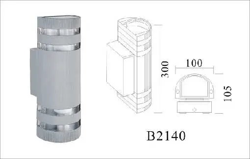 [LEX-2140] LAMPARA PARED PARA EXTERIOR IP54