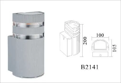 [LEX-2141] LAMPARA PARED PARA EXTERIOR IP54