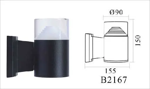 [LEX-2167-5W] LAMPARA PARED LED PARA EXTERIOR