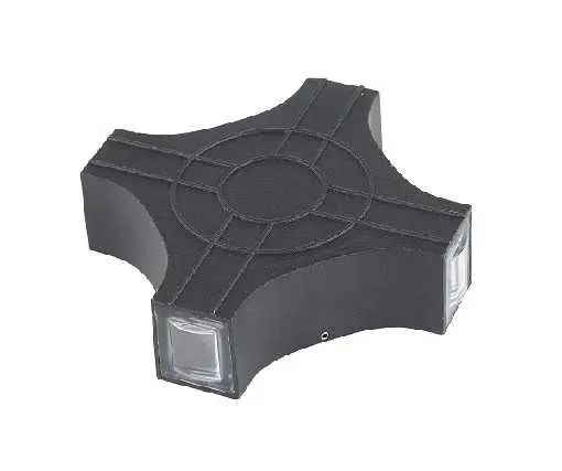 [LEX-2317-3WX4] LAMPARA PARED LED 12W WW PARA EXTERIOR IP54