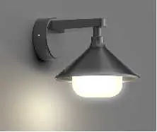 [LEX-2965-12W-3K] LAMPARA PARED PARA EXTERIOR 12W
