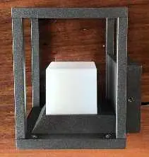 [LEX-2989-12W-3K] LAMPARA PARED PARA EXTERIOR 12W