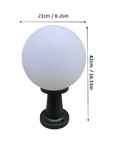 [LEX-76034-12] LAMPARA DE MURO PARA EXTERIOR E27