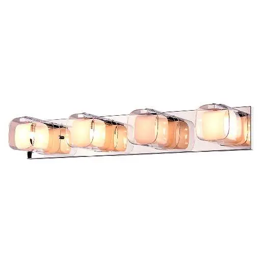 [LP-03126-4XG9] LAMPARA VANIDAD DE PARED 4 X G9