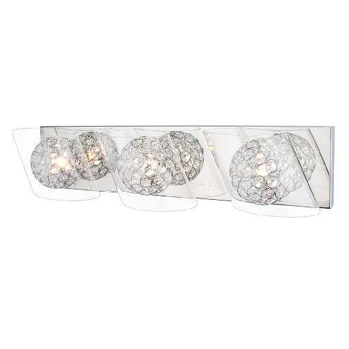 [LP-SW23-3XG9] LAMPARA VANIDAD DE PARED 3 X G9
