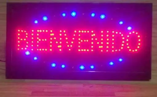 [LTR-BIENVENIDO] LETRERO BIENVENIDO