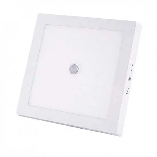 [PBF-225-CD-CW/SEN] LAMPARA DE TECHO CUADRADA 18W CW CON SENSOR