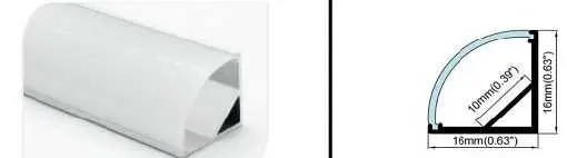 [PERFIL-1616-2MT] PERFIL 2MT PARA CINTAS 12V