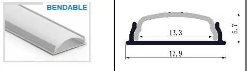 [PERFIL-FLEX-1806] PERFIL 2MT PARA CINTAS FLEXIBLE